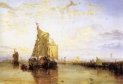 J.M.W. Turner Dort,or Dordrecht,the Dort Packet-Boat from Rotterdam Becalmed oil painting reproduction